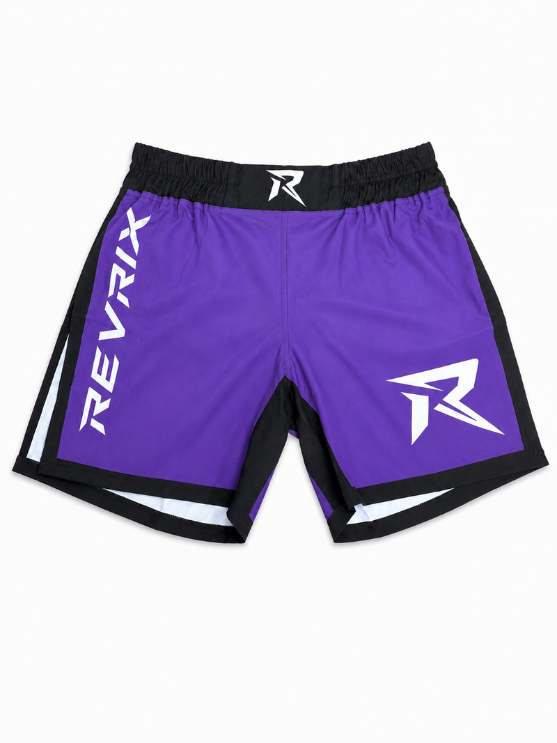 REVRIX Gladiator Fight Shorts 2.0 in Purple